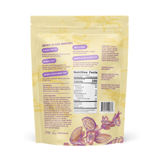 Plant-Based Vanilla Protein Smoothie bag, back