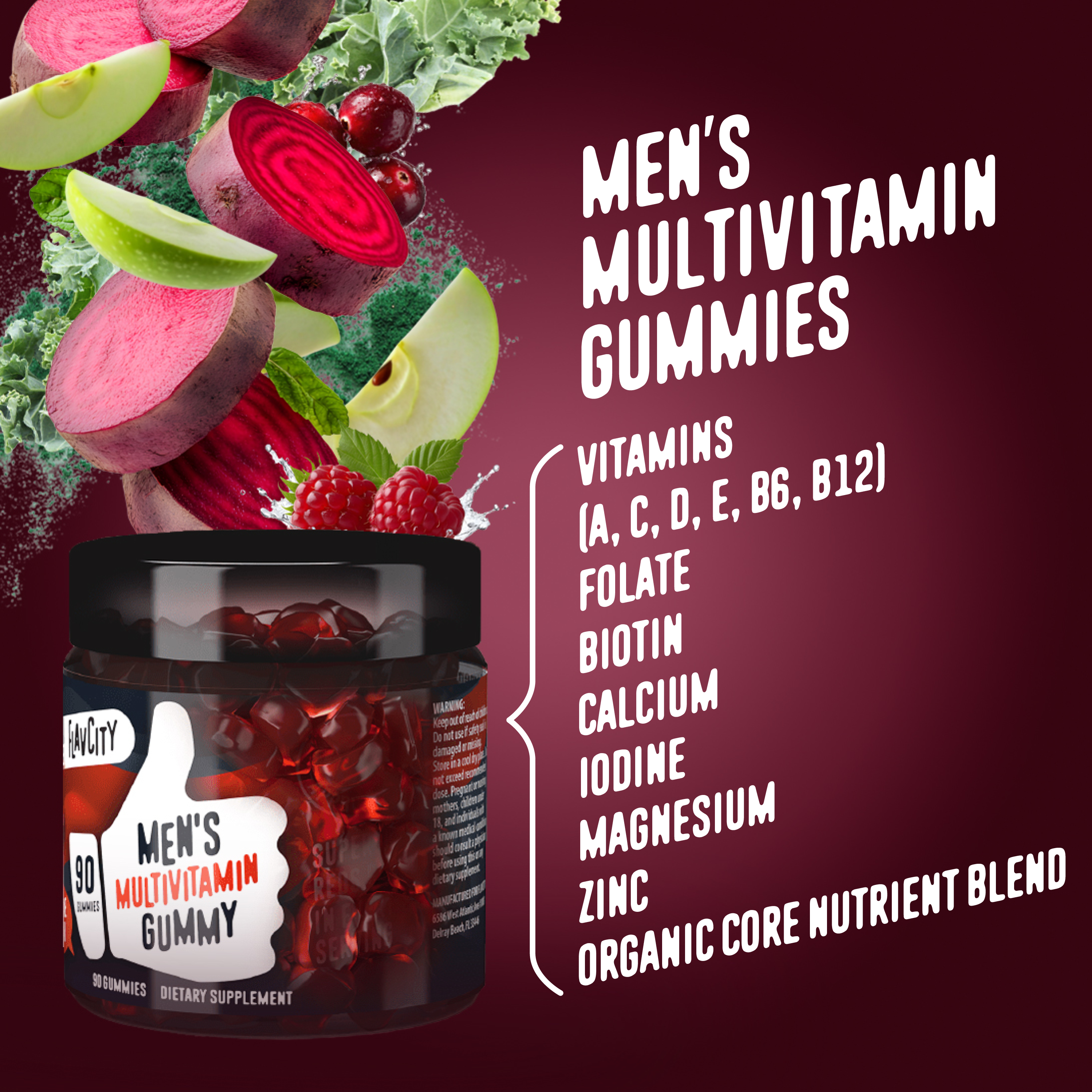 Shop FlavCity Men's Multivitamin Gummy