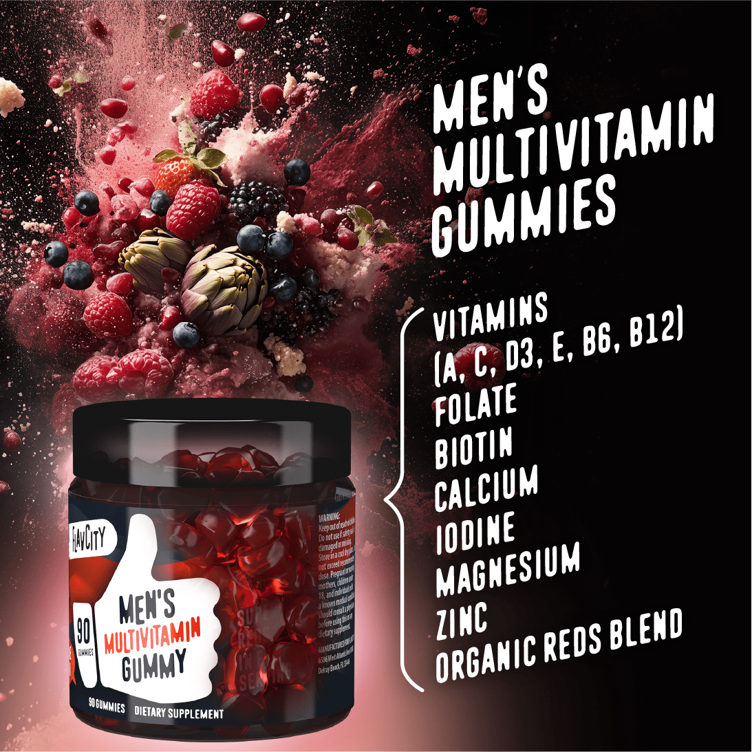 Shop FlavCity Men's Multivitamin Gummy