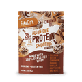 Shop FlavCity Protein Smoothie Single-Serve Cinnamon Roll pouch—25g protein, 10g collagen, grass-fed whey, non-GMO, gluten-free, a swirl of cinnamon roll flavor with a hint of cold brew coffee and key ingredients.