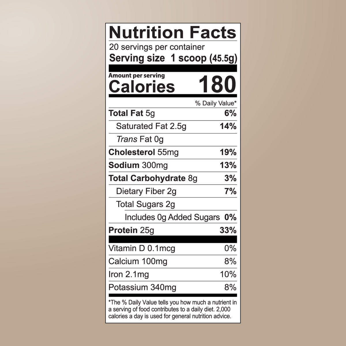 Shop FlavCity Cookies & Cream Protein Smoothie: 20 servings per container, 1 scoop each. Each serving delivers 180 calories, 25g protein, low sugars, plus essential vitamins and minerals.