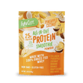 Shop FlavCity Protein Smoothie Single-Serve Pineapple Coconut features 25g protein, 10g collagen, grass-fed whey, non-GMO ingredients, and is gluten-free—delicious nutrition in a convenient single-serving packet.