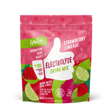 Shop FlavCity Strawberry Limeade Electrolyte Mix