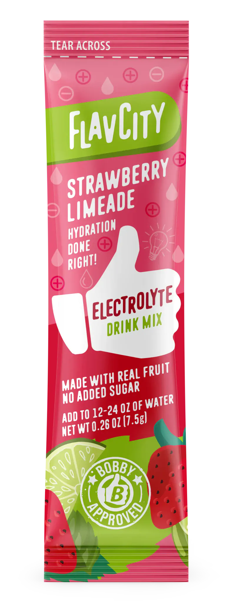 Shop FlavCity Strawberry Limeade Electrolyte Mix
