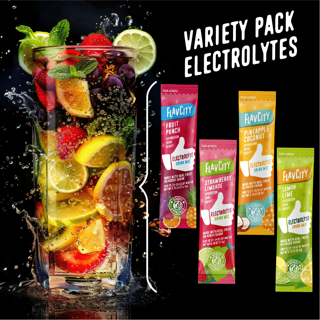 Variety Pack Electrolyte Mix.
